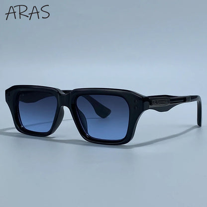 Polarized Classic Square Sunglasses Men 2026 Luxury Brand Steampunk UV400 Driving Sun Glasses For Male Trendy Small Frame Shades