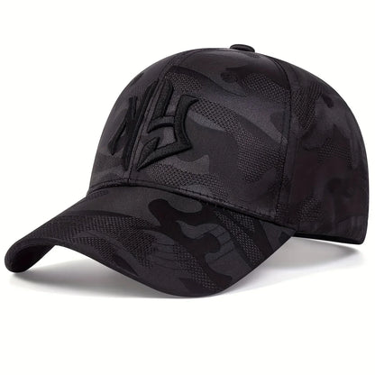 Fashion Letter Embroidery Camouflage Baseball Cap Spring Autumn Snapback Hat Adjustable Sports Casual Hats Sunscreen Hats