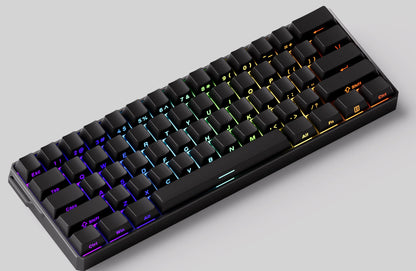 Tastiera gaming meccanica Akko MonsGeek FUN60 Ultra con switch magnetici, 60%, Rapid Trigger 8K HE/TMR, tastiera gamer personalizzata in alluminio