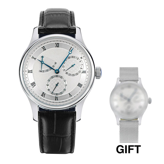 Relógio de Homem Pilot 40mm 1963 Automático Mecânico de Pulso, Movimento Tianjin ST1780, Design Militar, Novo 2024
