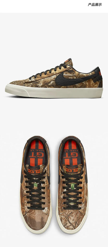 Zapatillas deportivas Nike Authentic Blazer para hombre y mujer, ligeras, de moda y de caña baja DO9398-001