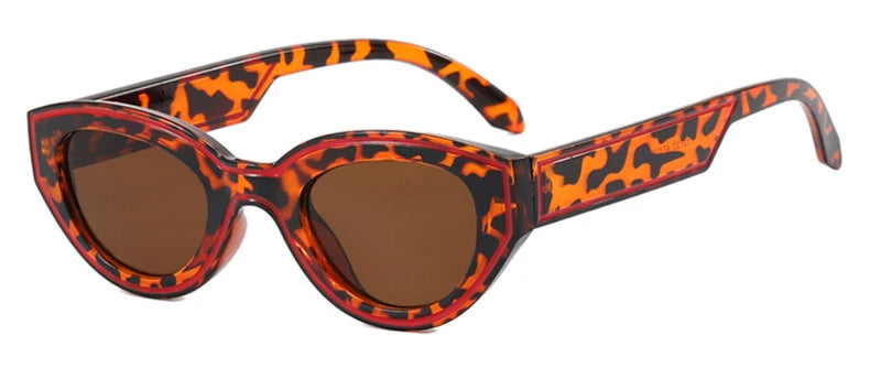 Fashion Unique Irregular Hip Hop Sunglasses Y2k Women Men Retro Glasses Ladies Beach Sunnies Outdoor Sport  with Metal Hinge