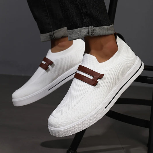 New Men's Sports Shoes Mesh Breathable Casual Outdoor EVA Soft-Soled Walking Shoes Lightweight Comfortable
