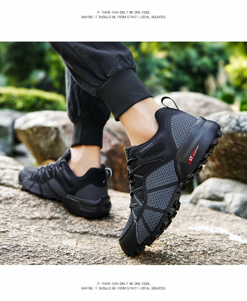 2025 Wanderschuhe für Herren, rutschfest, strapazierfähig und bequem – Outdoor-Wander- und Sportschuhe, Outdoor-Laufschuhe, Walking-Schuhe