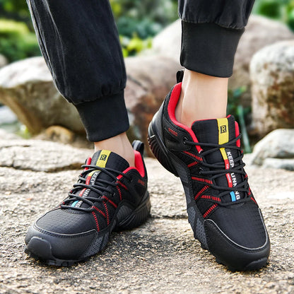 2025 Wanderschuhe für Herren, rutschfest, strapazierfähig und bequem – Outdoor-Wander- und Sportschuhe, Outdoor-Laufschuhe, Walking-Schuhe