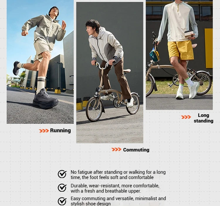 361 Degrees N40 Herren-Laufschuhe, trendige Rebound-Dämpfung, weich, strapazierfähig, luftiges Mesh, stabil, leicht, Herren-Sneaker 672532207