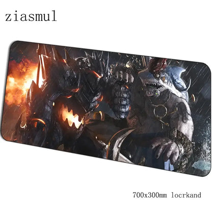 overwatch mouse pad Cartoon Computer mat 700x300x3mm gaming mousepad large Indie Pop padmouse keyboard games pc gamer desk