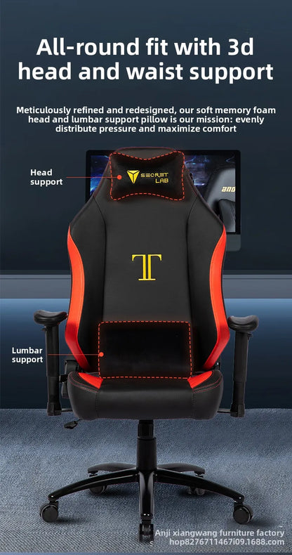 Secret Lab Gaming Chair Pro Ergonomic Gaming Chair with Adjustable Height, Comfortable Esports Desk Chair, Premium Computer Chair for Gaming Setup