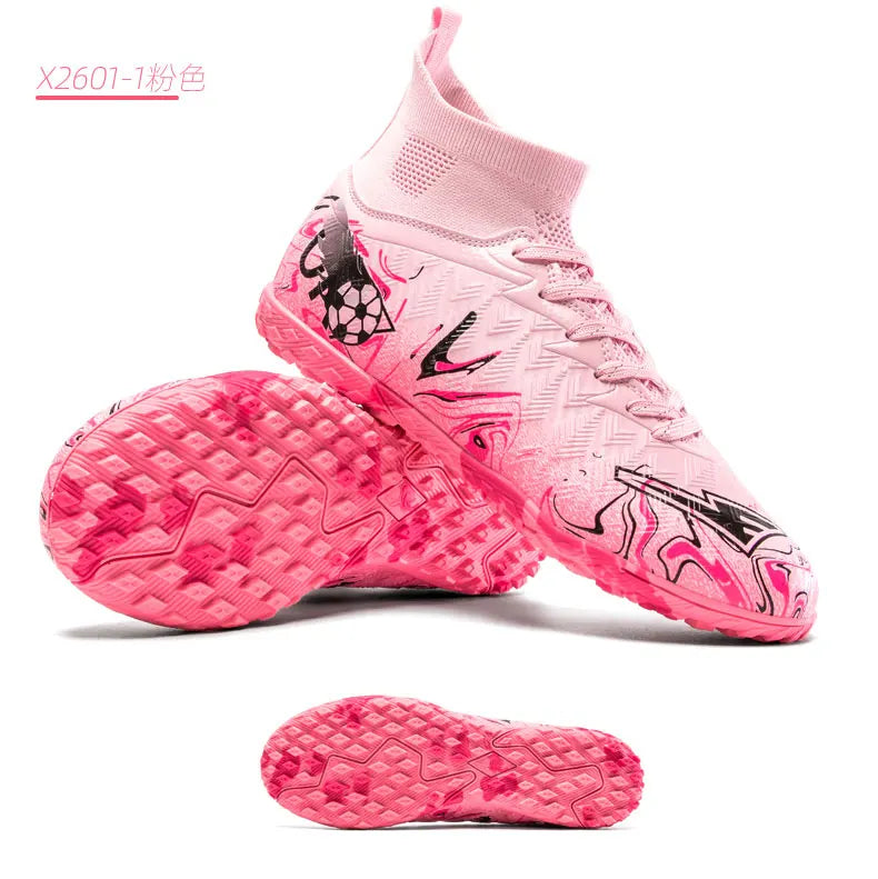 Novas Chuteiras de Futebol Profissionais para Homem, Antiderrapantes, Unissexo, Respiráveis, para Futsal e Desporto, Ultraleves, Drop Shipping