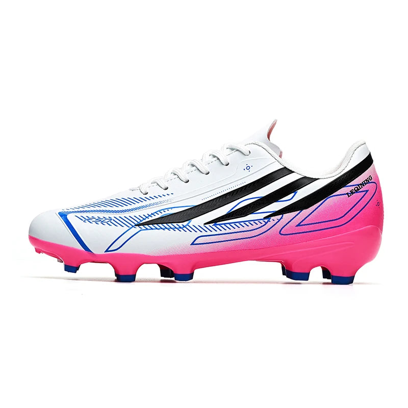 Chaussures de football professionnelles AG pour hommes, résistantes, décontractées, à crampons, antidérapantes, Fast Foo451·a
