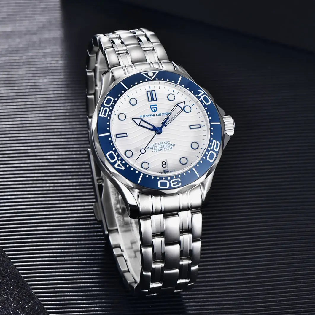 2022 New PAGANI DESIGN 1685 Men's Watches Mechanical Wristwatch for men Automatic watch men Japan NH35A 20Bar Dive Clock
