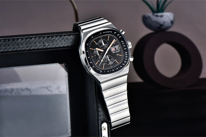 PAGANI DESIGN New 40mm Men‘s Quartz Watches Japan Miyota Movement Sapphire Stainless Waterproof Luminous reloj hombre PD1819