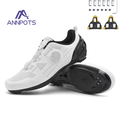 Professional Men Mtb Cycling Shoes White Racing Self-Locking 2024 Speed Road SPD Bicycle Sneakers New Women Flats Cleats Shoes