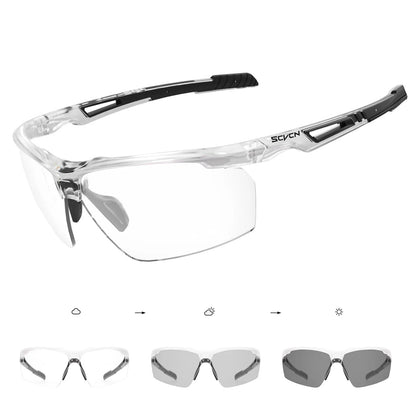 SCVCN-Polarized Cycling Glasses Running Sunglasses UV Protection Bicycle Sports MTB Road Bike Eyewear for Women Cycle Goggles