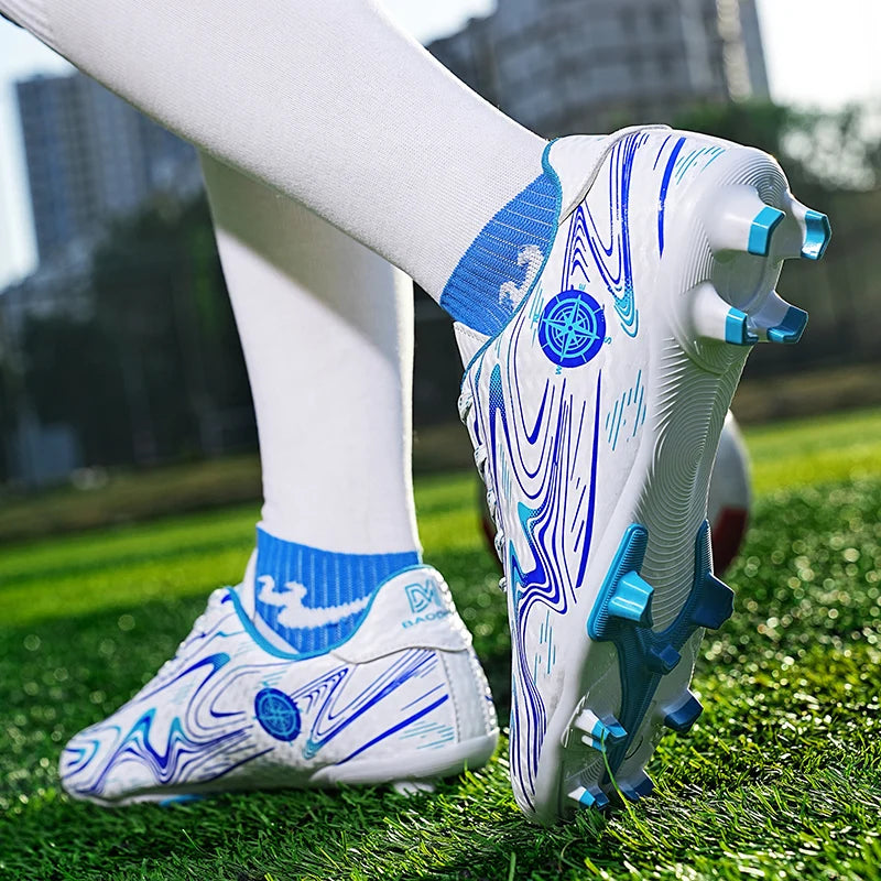 Chaussures de Football basses pour hommes, crampons de Football professionnels pour enfants en plein air, baskets d'entraînement sur gazon de haute qualité, chaussures de Sport, nouvelle collection