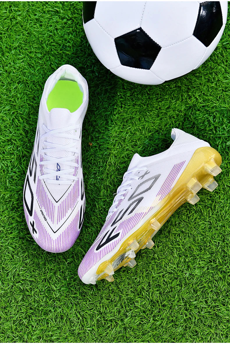 Nouvelles chaussures de football pour hommes, antidérapantes, pour futsal en salle, crampons pour terrain gazonné, baskets de haute qualité, modèle haut de gamme, très vendues, pour l'extérieur