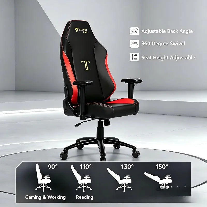 Secret Lab Gaming Chair Pro Ergonomic Gaming Chair with Adjustable Height, Comfortable Esports Desk Chair, Premium Computer Chair for Gaming Setup