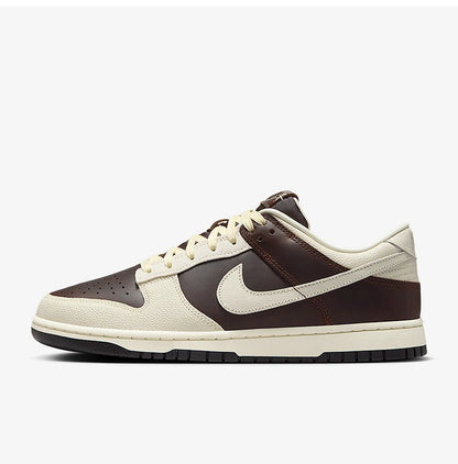 Nike Authentic Dunk Low — Sapatilhas clássicas respiráveis em pele durável para homem IH7333-200