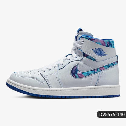Sapatilhas Nike genuínas para mulher Air Jordan 1 Zoom de cano alto DV5575-140