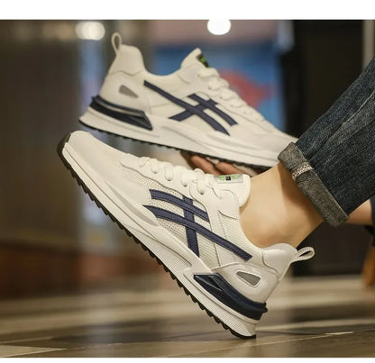 Męskie sneakersy, oddychające buty casualowe sznurowane, sportowe buty do biegania dla mężczyzn, buty tenisowe, tanie buty, wyprzedaż, darmowa wysyłka