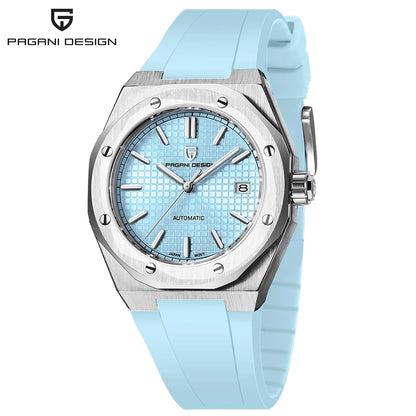 PAGANI DESIGN MIYOTA 8215 Men Automatic Mechanical Watches 40MM Sapphire Stainless Steel Waterproof Luminous Wrist Watch