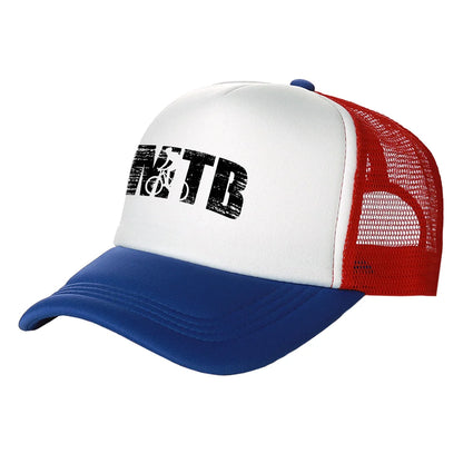 MTB Mountain Biking Trucker Caps Fashion Cool MTB Hats Baseball Cap Summer Outdoor Sun Mesh Caps