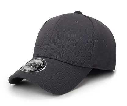 New High Quality Baseball Cap Man Fitted Closed Full Cap Mesh Cap Outdoor Breathable Sports Cotton Sun Male TruckerHat