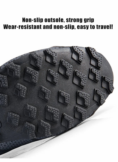 Men's hiking shoes, all-terrain outdoor sports shoes, breathable mesh, non-slip, wear-resistant hiking shoes, outdoor cycling shoes