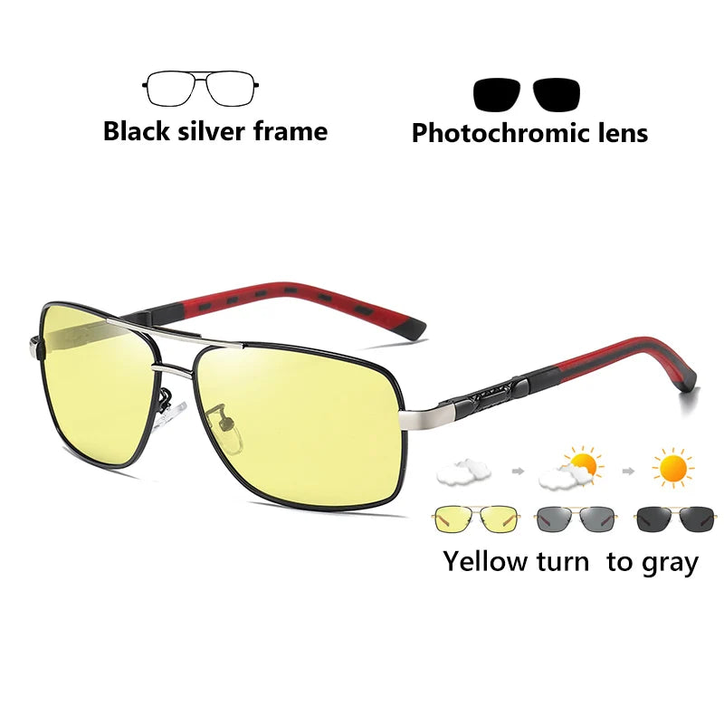 LIOUMO Brand Polarized Sunglasses Men Photochromic Sun Glasses For Women Driving Glasses Anti-Glare Goggles gafas de sol hombre
