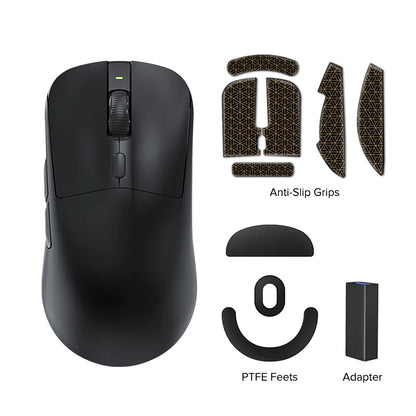 KYSONA M617 Wireless Mouse Ergonomics Tri-mode Rechargeable 2.4G 59g Lightweight E-sports PAW 3395 DPI 26K Gaming Mouse For PC