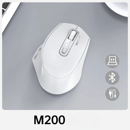 USB Wired Mouse RGB Backlight Silent Ergonomic Adjustable DPI for Desktop Laptop PC Office Gaming Home Daily Working Use