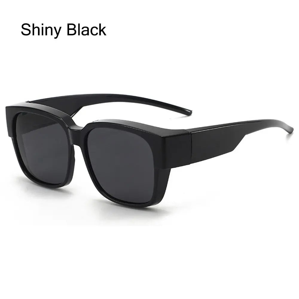 for Driving Riding That Can Be Worn over Other Glasses Fit Over Glasses Sunglasses Wrap Around Square Shades Polarized
