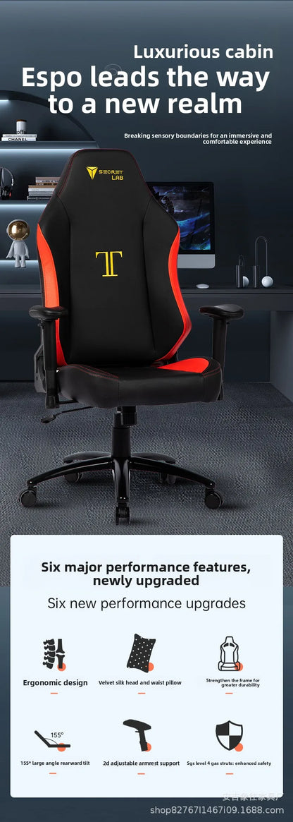 Secret Lab Gaming Chair Pro Ergonomic Gaming Chair with Adjustable Height, Comfortable Esports Desk Chair, Premium Computer Chair for Gaming Setup