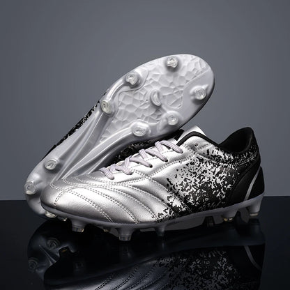 Chaussures de football à crampons longs, baskets d'entraînement de football, disponibles en 4 couleurs. Élégant. Tu es le plus brillant sur le terrain !