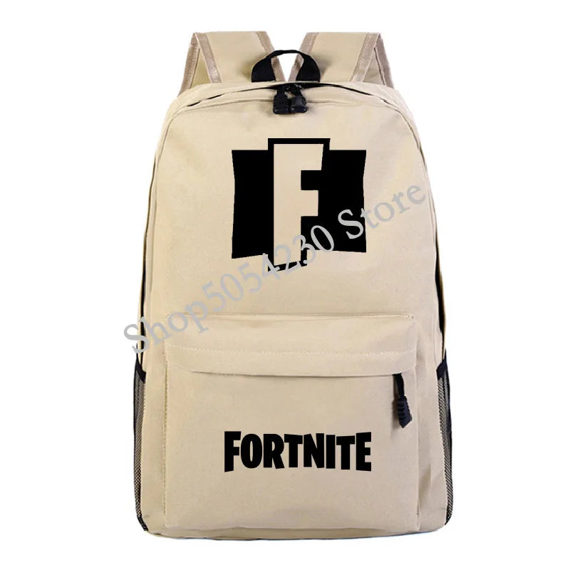 Fortnite Games Backpack Fortnite School Bags for Teenagers Unisex Schoolyard Laptop Mochilas Travel Casual Bags