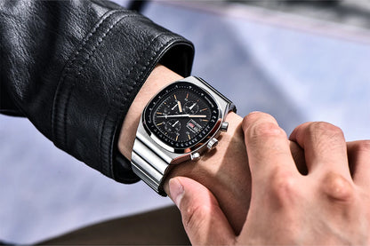 PAGANI DESIGN New 40mm Men‘s Quartz Watches Japan Miyota Movement Sapphire Stainless Waterproof Luminous reloj hombre PD1819