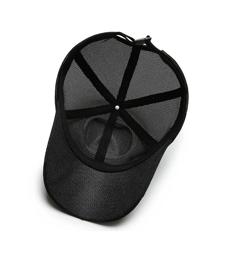 Mesh Baseball Cap Men Women Breathable Snapback Dad Hat Bone Outdoor Camo Trucker Hip Hop Caps
