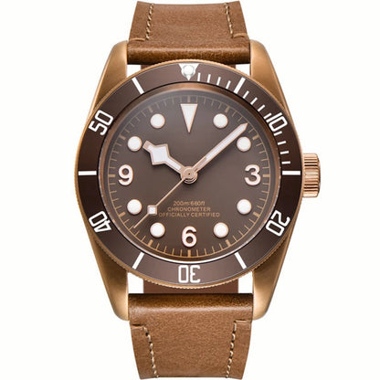 Luxury NH35A Corgeut 41mm Automatic Men's Watch PVD Case Sapphire Military Male 10BAR wim Watches Luminous Mechanical Wristwatches