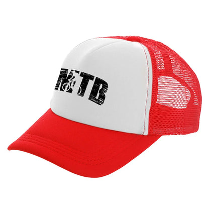 MTB Mountain Biking Trucker Caps Fashion Cool MTB Hats Baseball Cap Summer Outdoor Sun Mesh Caps