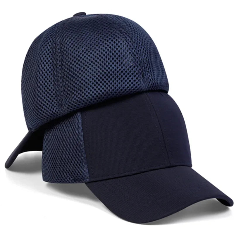 Brand Oohmy Back Closed Baseball Cap for Small Head Lady Man Blank Hiphop Snapback Hat Fitted Flat Caps 58cm to 60cm