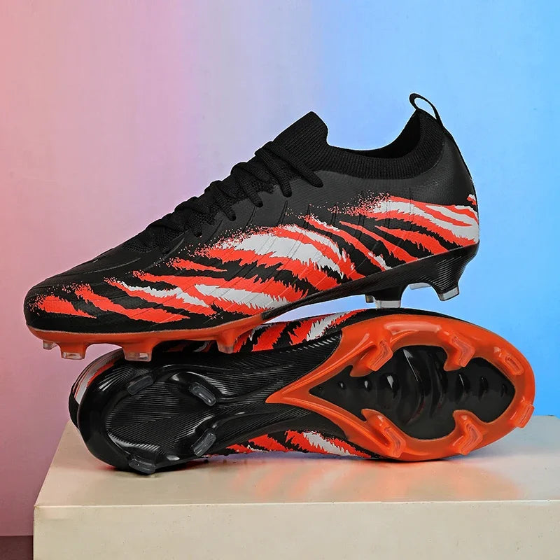 New Men's Football Boots Sport Ultralight Non-Slip Outdoor Adult Cleats Match Unisex Soccer Shoes Comfortable Grass High-Quality