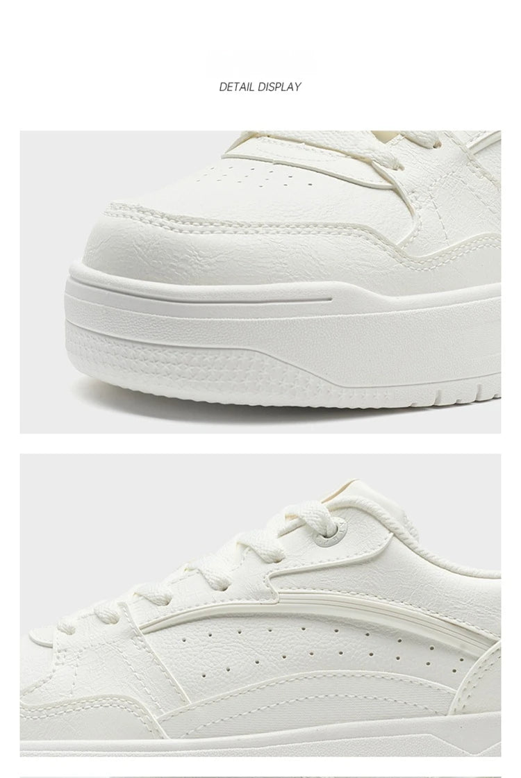 Zapatillas de skate Xtep: zapatillas deportivas ligeras de verano, suela gruesa, de caña baja, modernas y de estilo urbano 875319310016