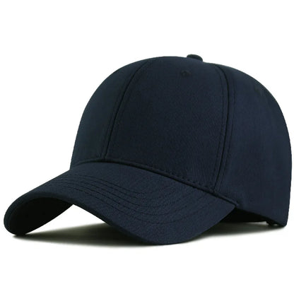 Baseballkappe „Big Head“ in Übergröße, 100 % Baumwolle, für Männer und Frauen geeignet, verstellbar, Dad-Cap, Oversize, 58–60 cm, 61–65 cm