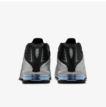 Ténis de corrida Nike Shox R4 genuínos para homem com amortecimento Air, cano baixo HQ1988-004