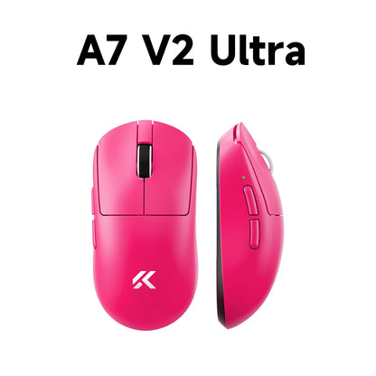 MCHOSE A7 V2 Lightweight Wireless Gaming Mouse, PAW3950 Sensor, Dual 8000Hz Polling Rate, 42000 DPI Wireless Esports Gaming Mouse