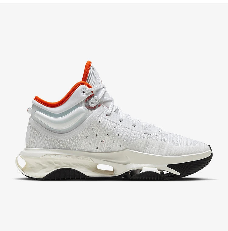 Ténis de basquetebol Nike genuínos para homem, com amortecimento e respirabilidade, de cano médio, modelo DJ9432-500