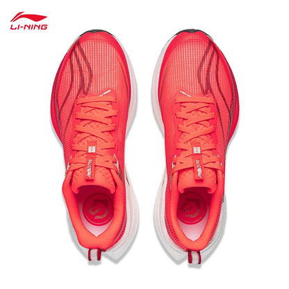LI-NING RED HARE 9 PRO Men's Running Shoes BOOM FIBER Reflective Lightweight Racing Training Running Shoes ARPW001