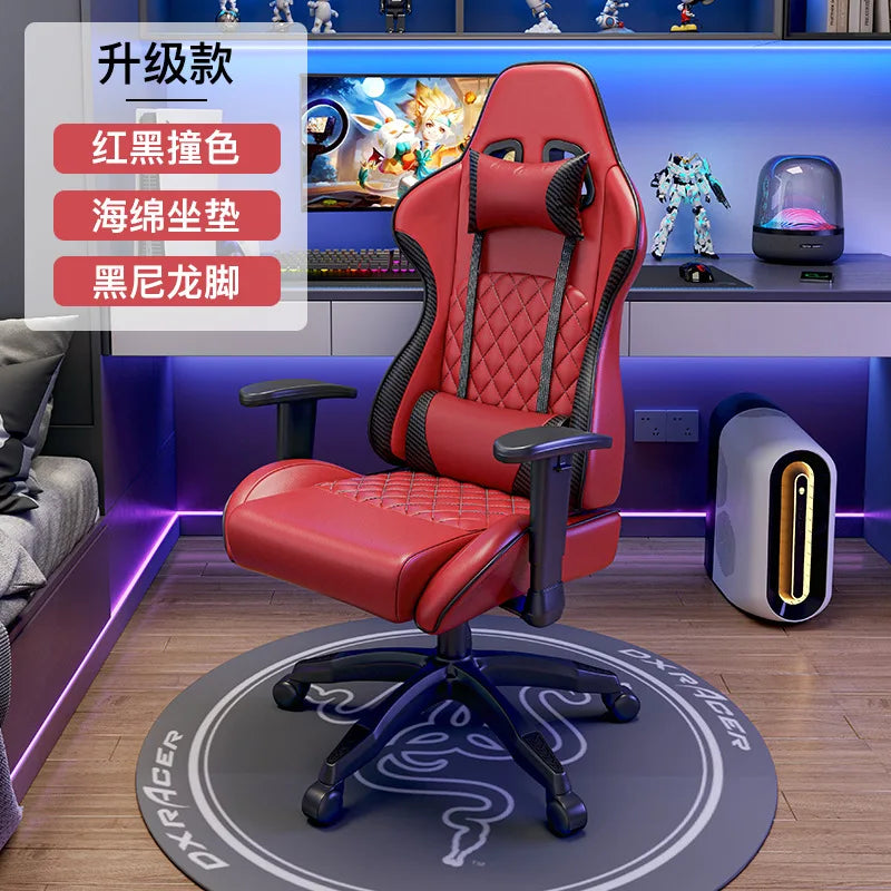 Ergonomic Swivel Gaming Chair Comfortable Office Computer Chair with Armrests, Modern Executive Desk Chair for Home, Work & Gaming