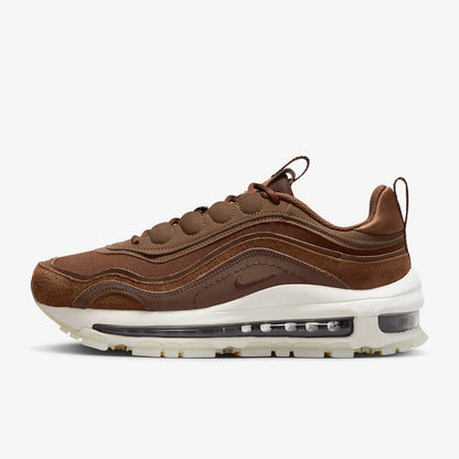 Ténis de corrida Nike Authentic Air Max 97 Futura para mulher com amortecimento a ar FB4496-201