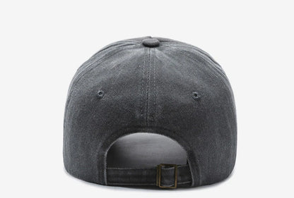 New Hat Spring and Summer European and American Sunscreen Baseball Cap Men's Washed Old Outdoor Casual Cap Women's Retro Sun Hat